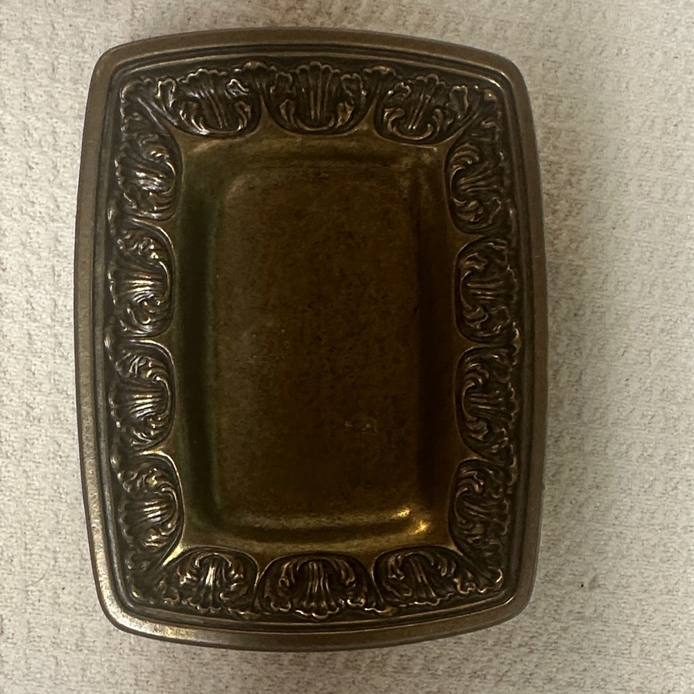 Vintage Brass Decorative Soap dish